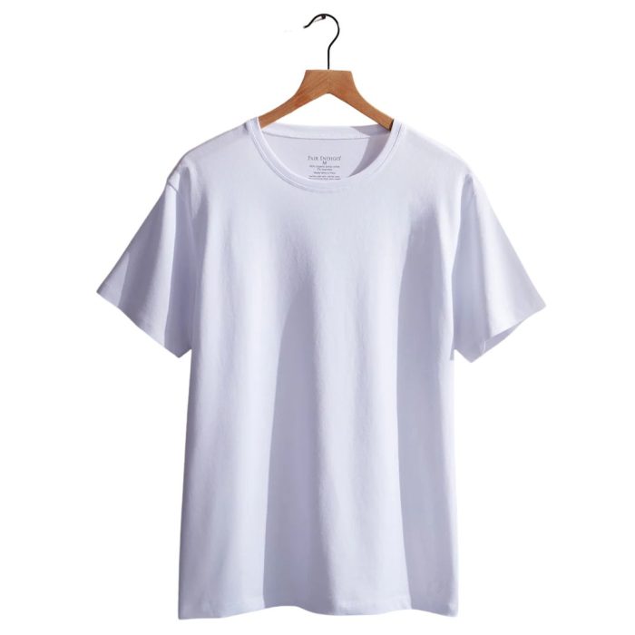 Fair Indigo Men’s Organic Cotton Crew Neck T-Shirt: Buy 2+, Save 10%