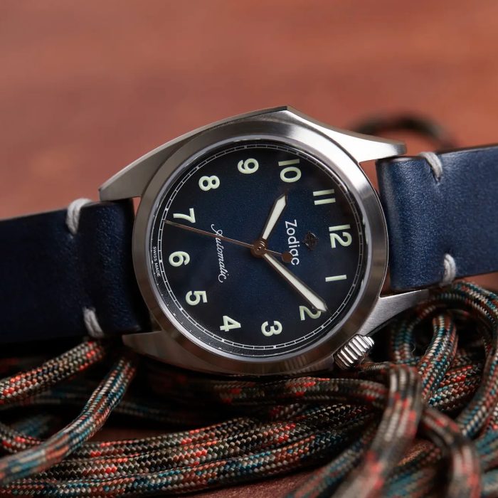 Zodiac Olympos Military Worn & Wound Edition Automatic Watch