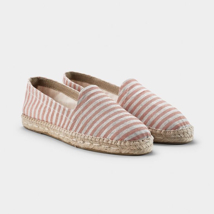 The Resort Co Orange Stripe Seaqual Espadrilles