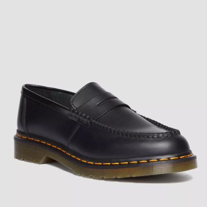 Dr. Martens Penton Smooth Leather Loafers in Black