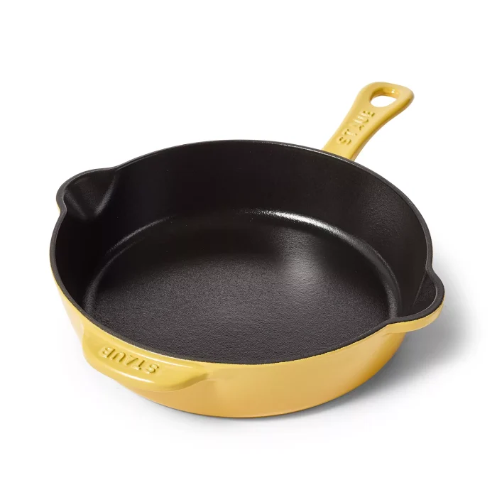 Staub Cast Iron Traditional Deep Skillet, 8.5″