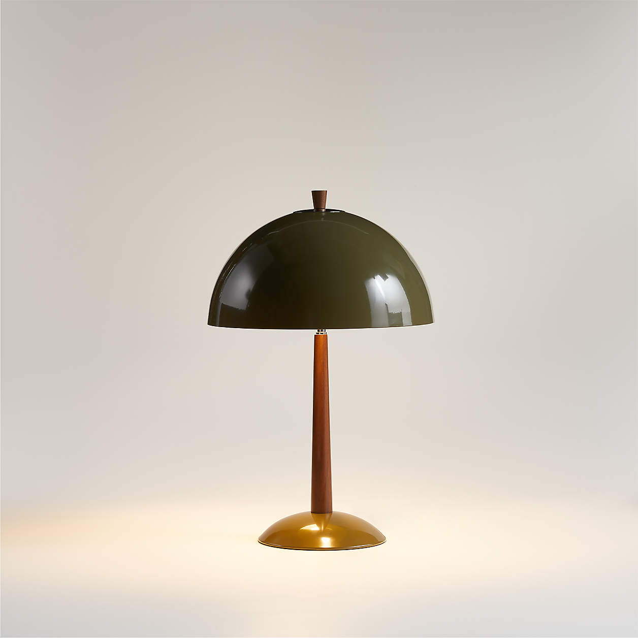 Crate & Barrel Clem Metal Table Lamp 