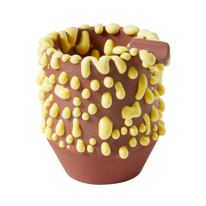 Houseplant Gloopy Porcelain Ashtray