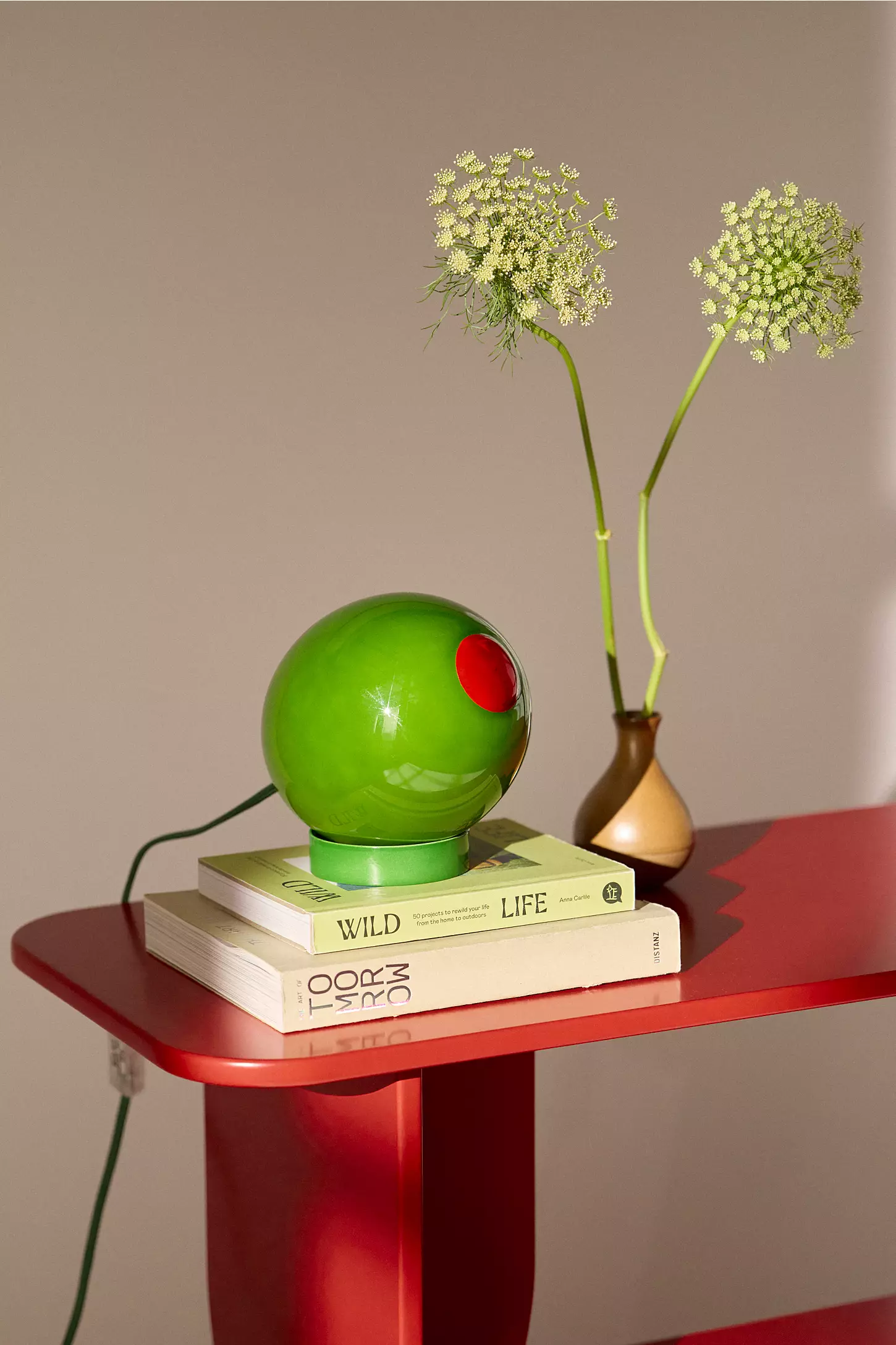 Urban Outfitters Olive Lamp