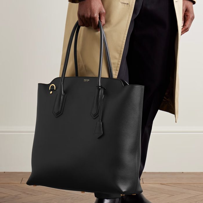 Tom Ford Alexander North South Leather Tote Bag