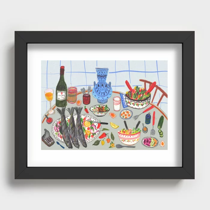 We Have Guests Art Print By Maggie Cowles
