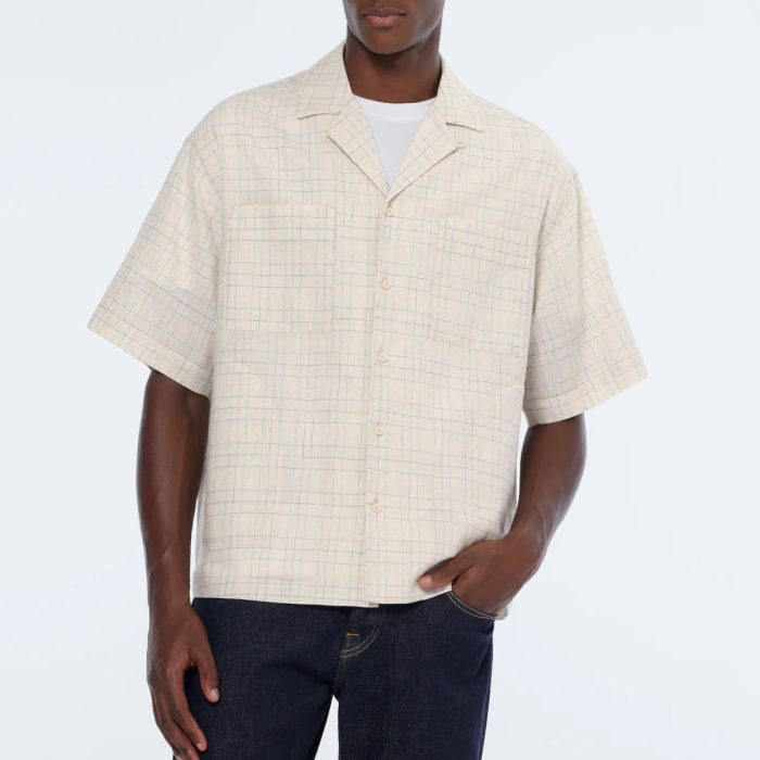 Scotch & Soda Relaxed Fit Yarn-Dyed Check Shirt