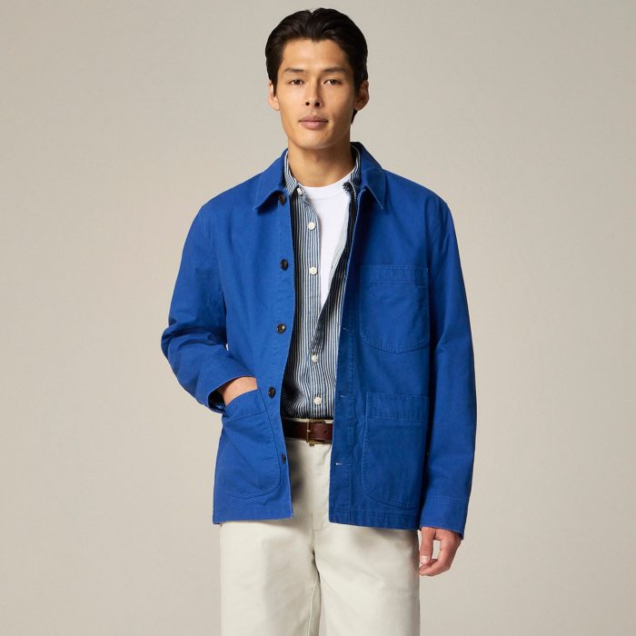 J. Crew Wallace & Barnes Lightweight Twill Chore Jacket