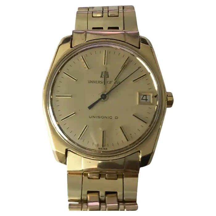 1963 Universal Genève Unisonic D Watch in 18k Gold