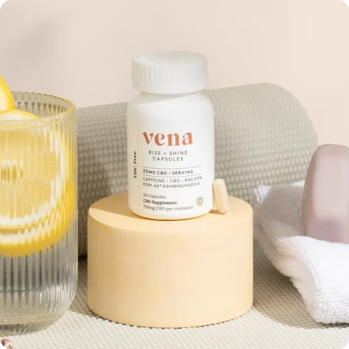 Vena Rise + Shine CBD Capsules Subscription