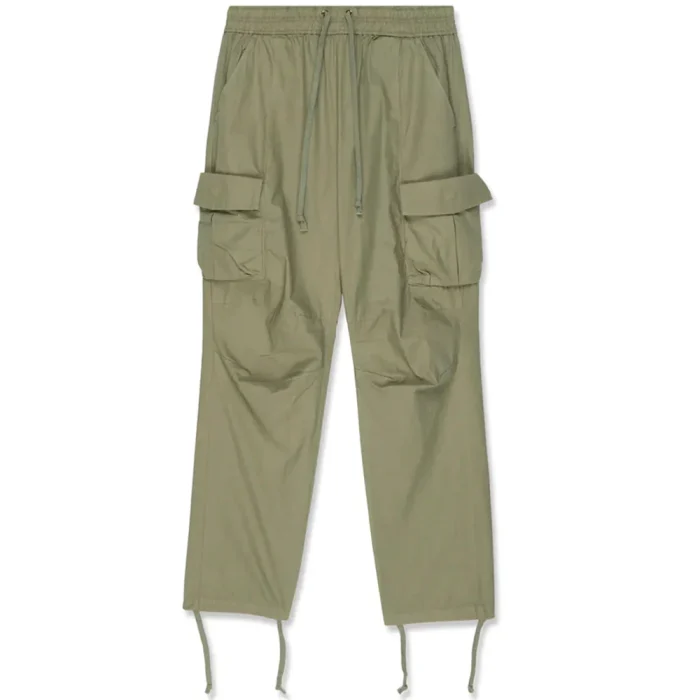 John Elliott Back Sateen Cargo Pants ‘Olive’