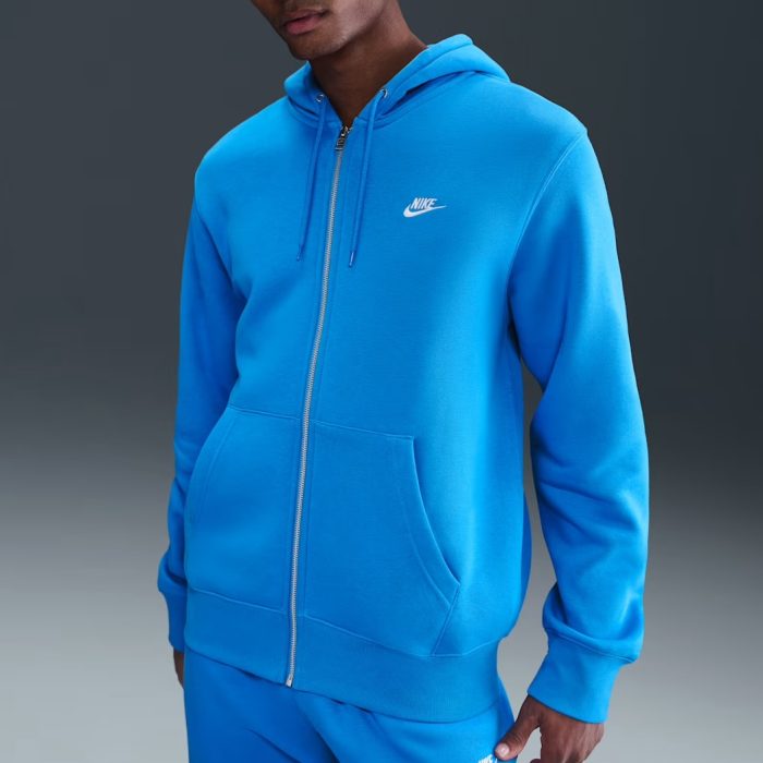Nike Club Men’s Full-Zip Fleece Hoodie