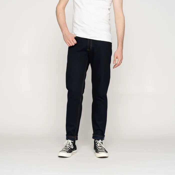 Naked & Famous Easy Guy Deep Sea Selvedge Denim