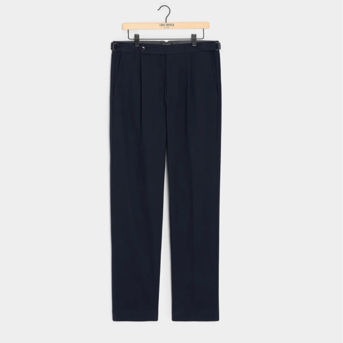 Todd Snyder Italian Brushed Cotton Side Tab Trouser