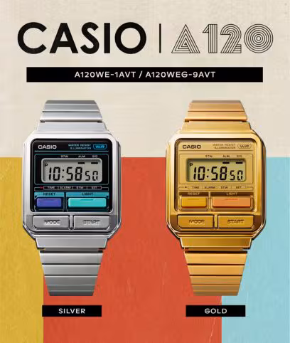 Casio Vintage A120WEG-9AVT