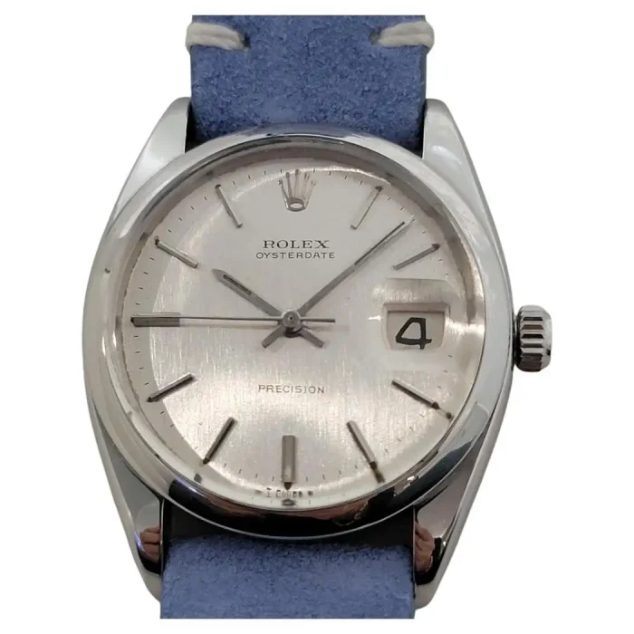 Rolex Oysterdate Precision Ref 6694 34mm Mens Manual Wind 1960s Vintage RA544