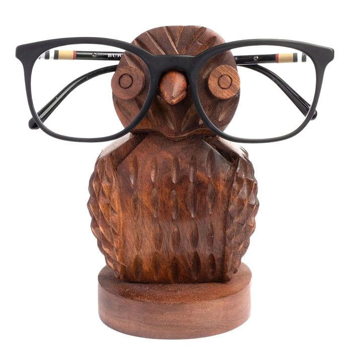 Owl Eyeglass Holder Stand