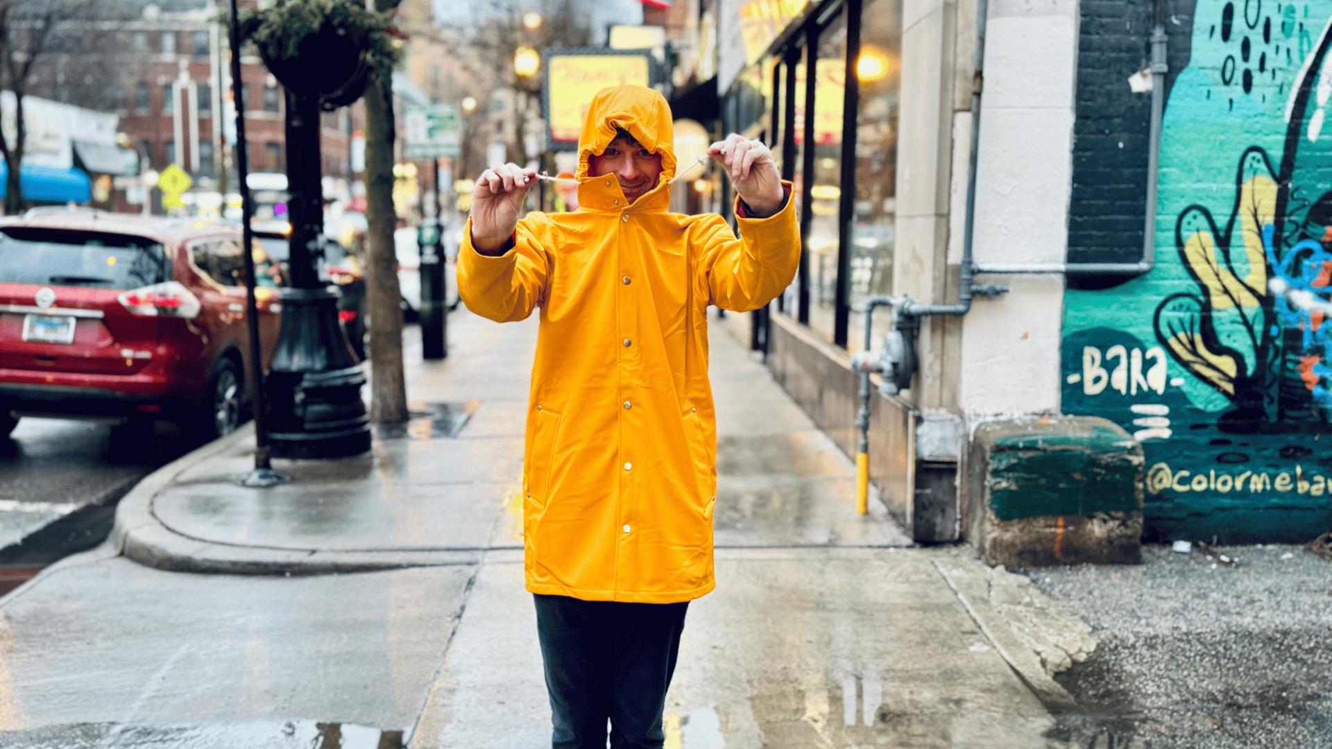 Baxter Wood Trawler Coat Yellow