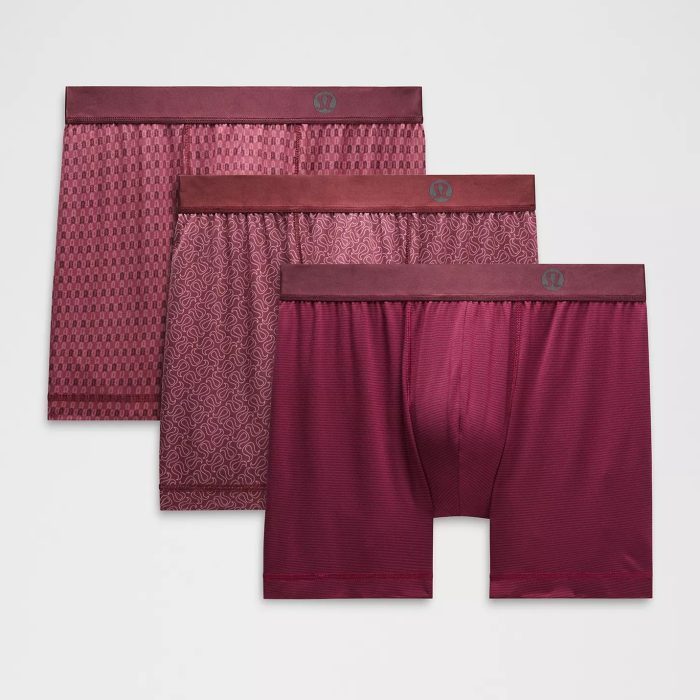 Lululemon Always In Motion Boxer Brief 3 Pack