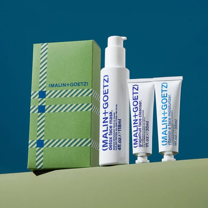MALIN+GOETZ Face Wash, Moisturizer, and Mask