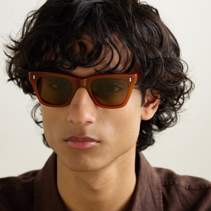 Mr P. + Cubitts Compton D-Frame Acetate Sunglasses