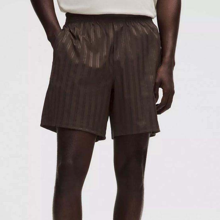 Lululemon Satin Stripe Linerless Short 7″