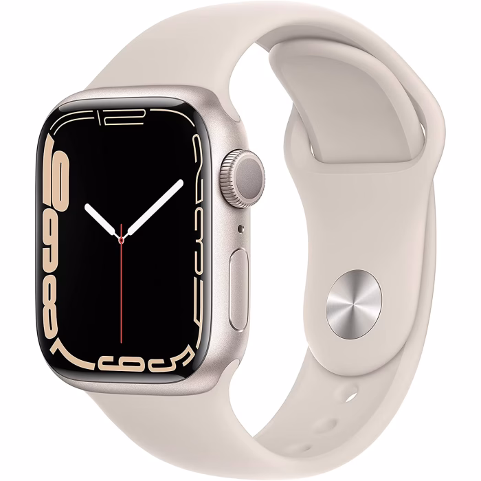 Open Box Apple Watch Series 7 GPS 41mm Starlight Aluminum Case