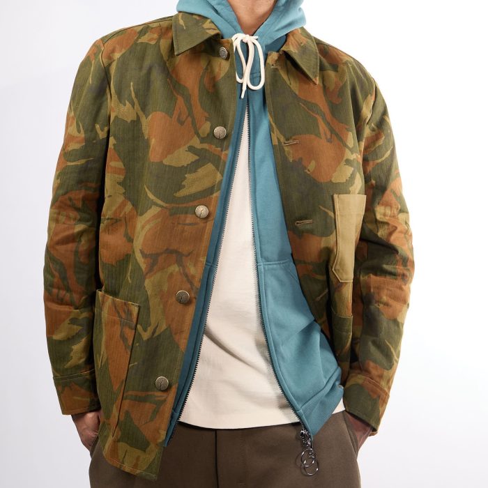 American Trench Chores Coat Waxed Camo
